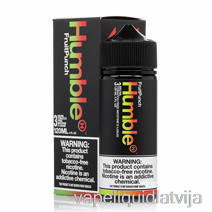 Augļu Punšs - Humble Juice Co - 120ml 3mg Vape šķidrums